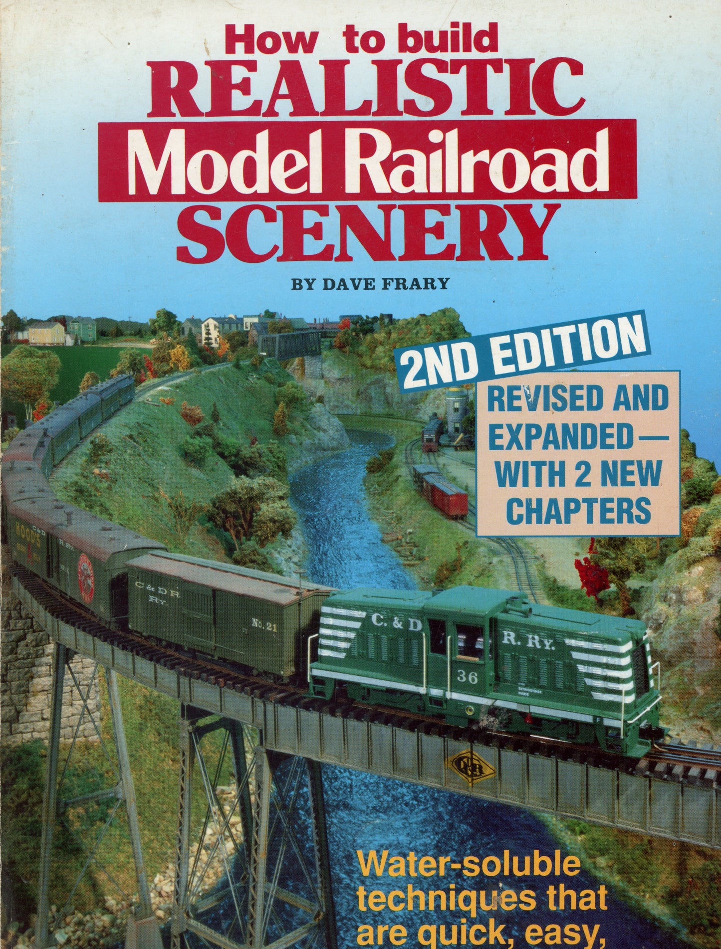 How to build Realistic Model Railroad Scenery - Kalmbach Books TAS016424