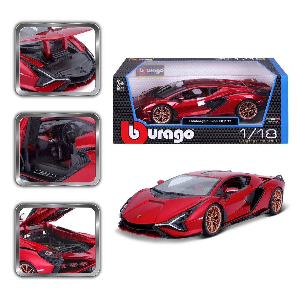Lamborghini Sian FKP 37 1/18 Bburago Bur18-11046
