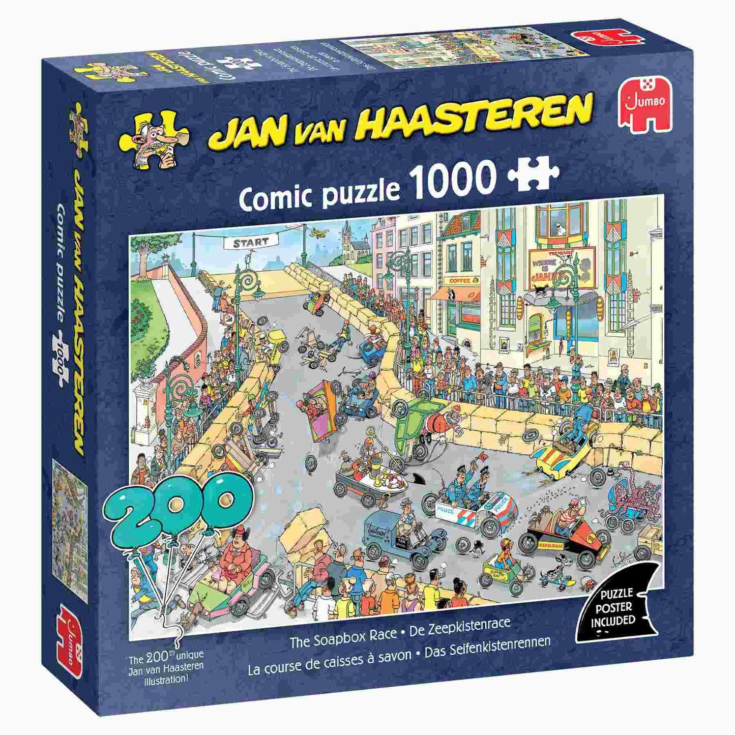 JvH The Soapbox Race 1000 pcs - Jumbo Puzzle - JB1110100609