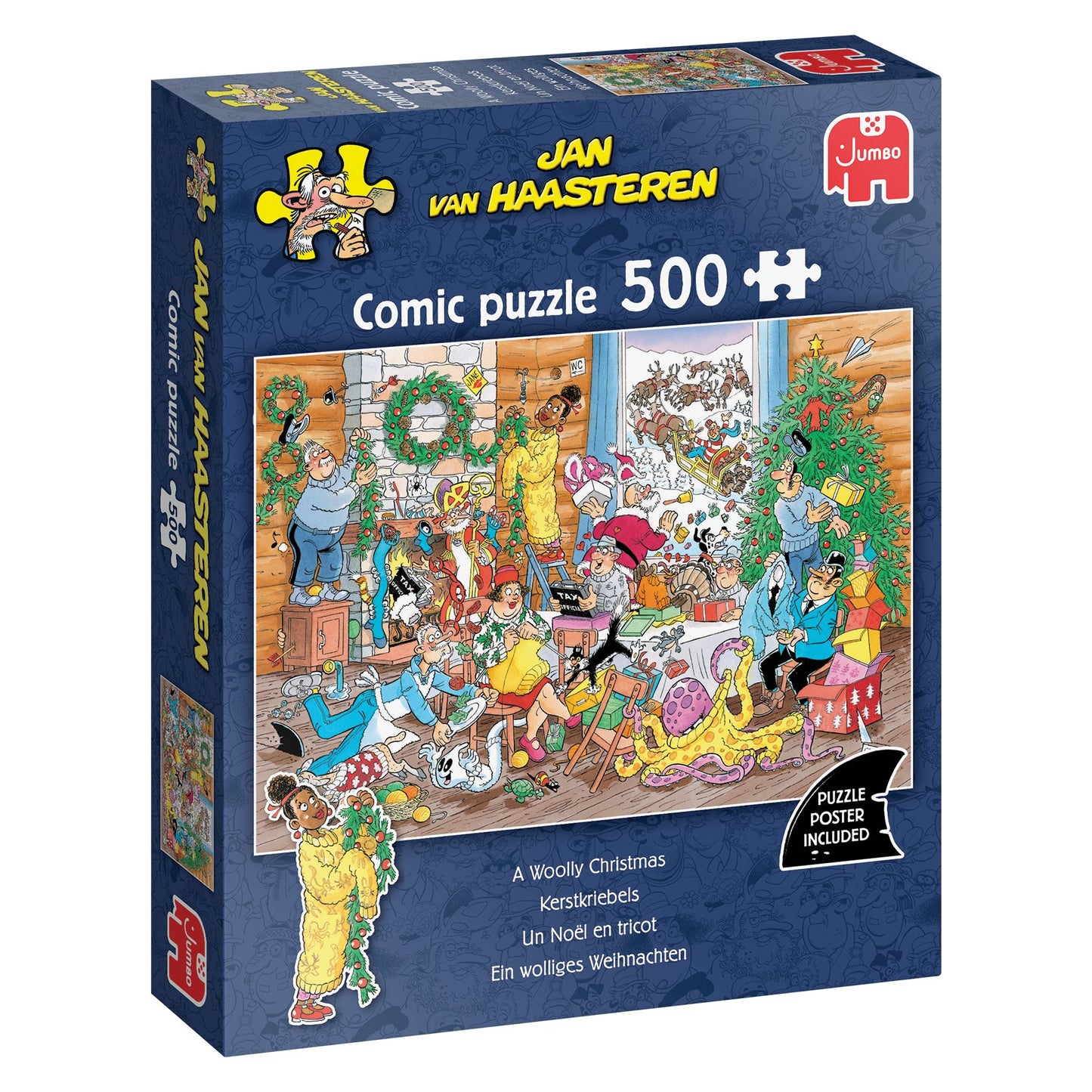 JvH A Woolly Christmas 500 pcs - Jumbo Puzzle - JB1110100630