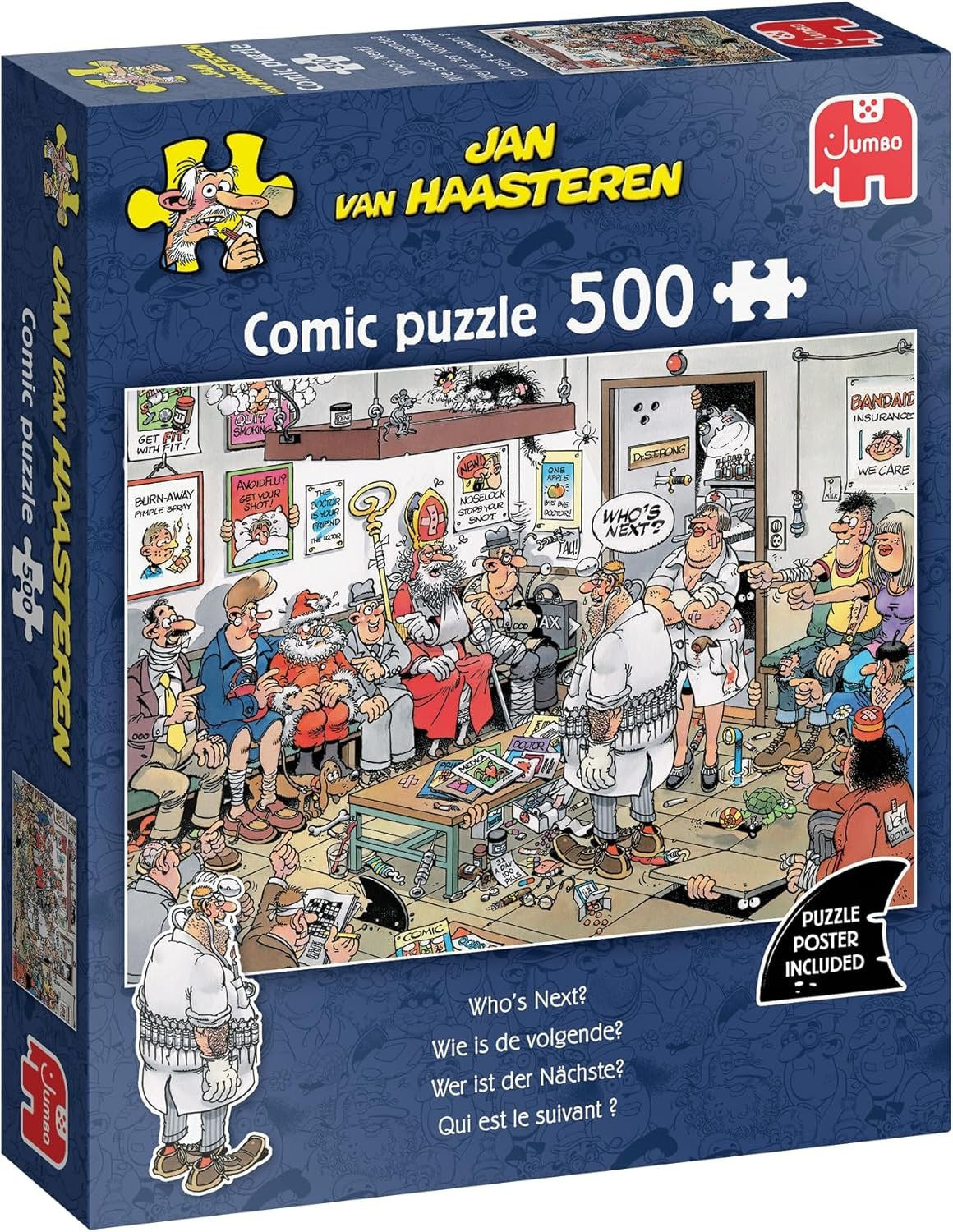 JvH Who's Next 500 pcs - Jumbo Puzzle - JB1110100631