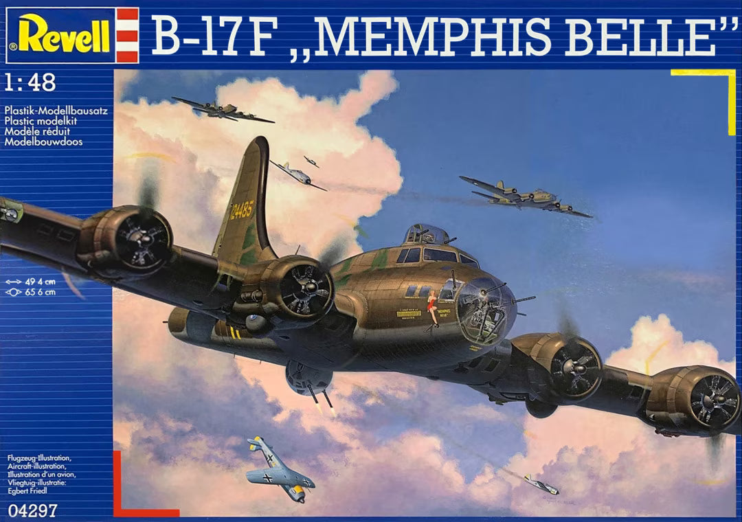 B-17F Memphis Belle - 1/48 Scale - Revell - REV04297