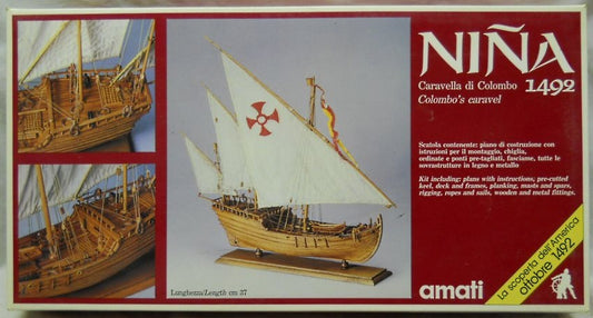 Caravel Nina 1492 - 1/65 Scale Amati 1411