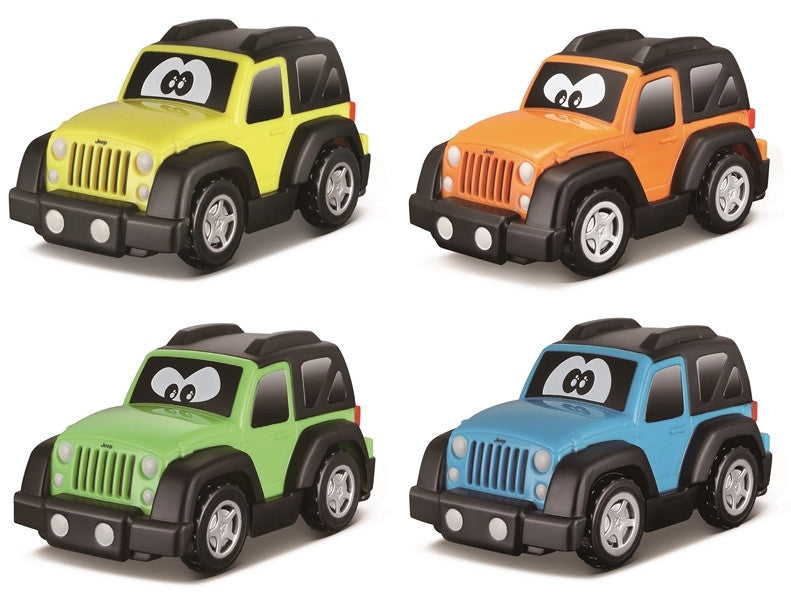 My 1st Collection - Jeep Wrangler (4 Asst) PKG Bb Junior Bur16-85121