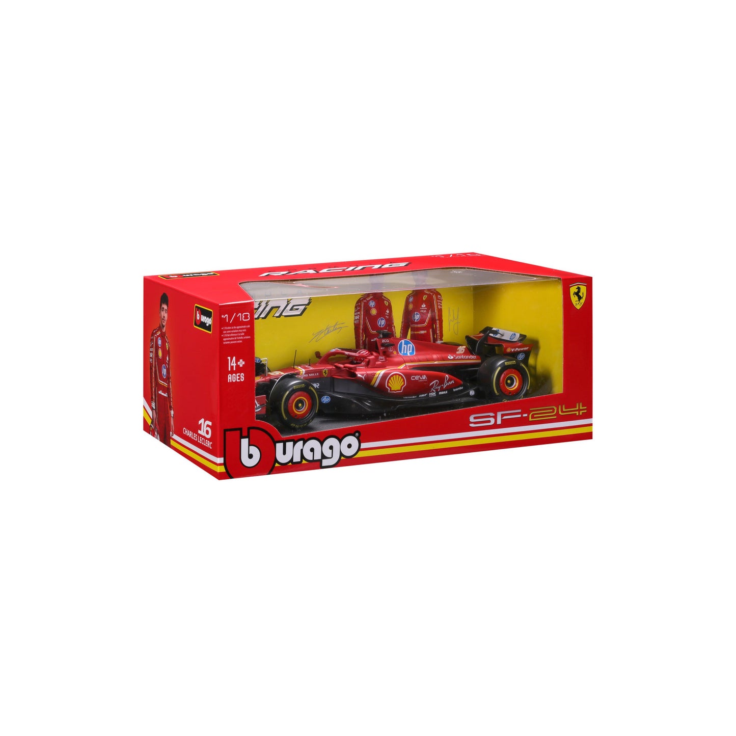 Ferrari F1 SF-24 2024 - #16 C.Leclerc 1/18 Bburago Bur18-16815-16