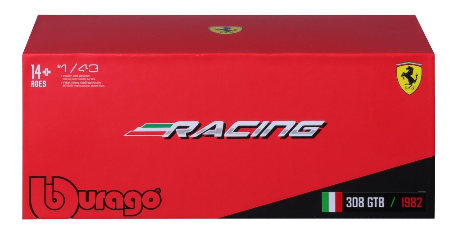 Ferrari 308 GTB 1982 1/43 Bburago Bur18-36304