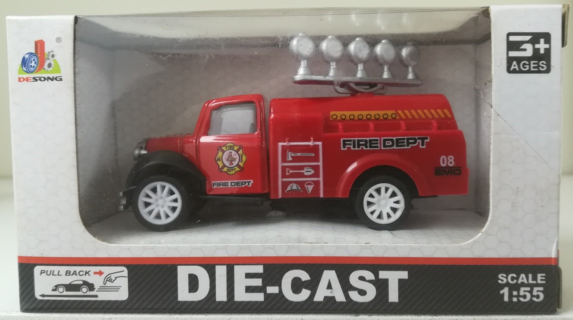 Truck Fire Department Searchlights 1/55 Scale Desong 1804-53B