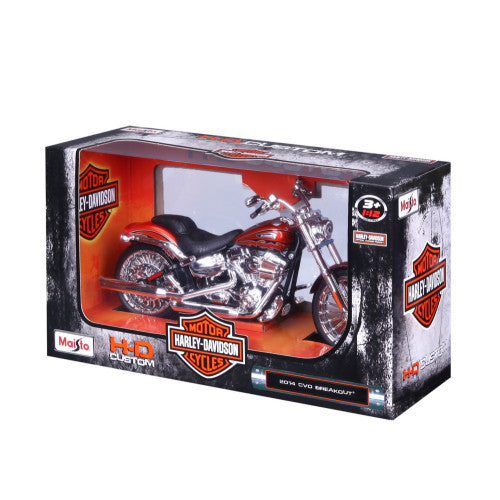 Harley Davidson Motorcycles (6 Asst) - 1/12 Scale - Maisto - MAI32320