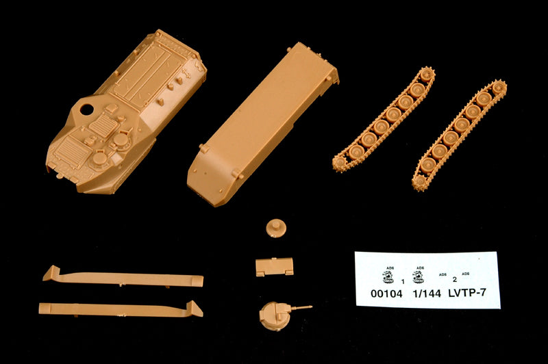 LVTP& Amphibious Armor - 1/144 Scale - Trumpeter - TRU00104