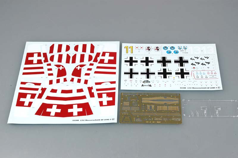 Messerschmitt BF 109E-3 - 1/32 Scale - Trumpeter - TRU02288