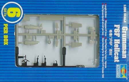 F-6F Hellcat 6 in Box - 1/350 Scale - Trumpeter - TRU06210