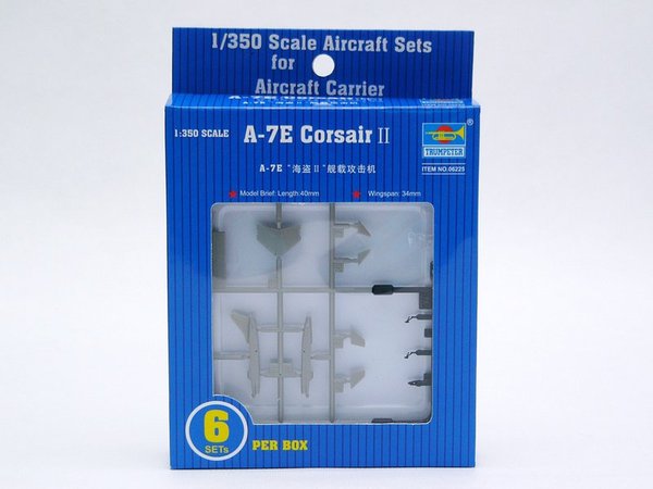 A-7E Corsair II 6 in Box - 1/350 Scale - Trumpeter - TRU06225