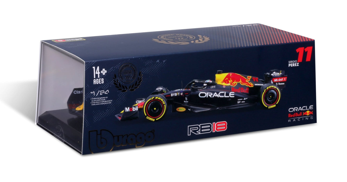 Red Bull F1 RB18 2022 - #11 1/24 Bburago Bur18-28026P