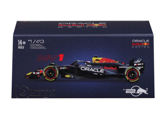 Red Bull F1 RB20 2024 (w/Helmet HC) #1 Max 1/43 Bburago 18-38098-1