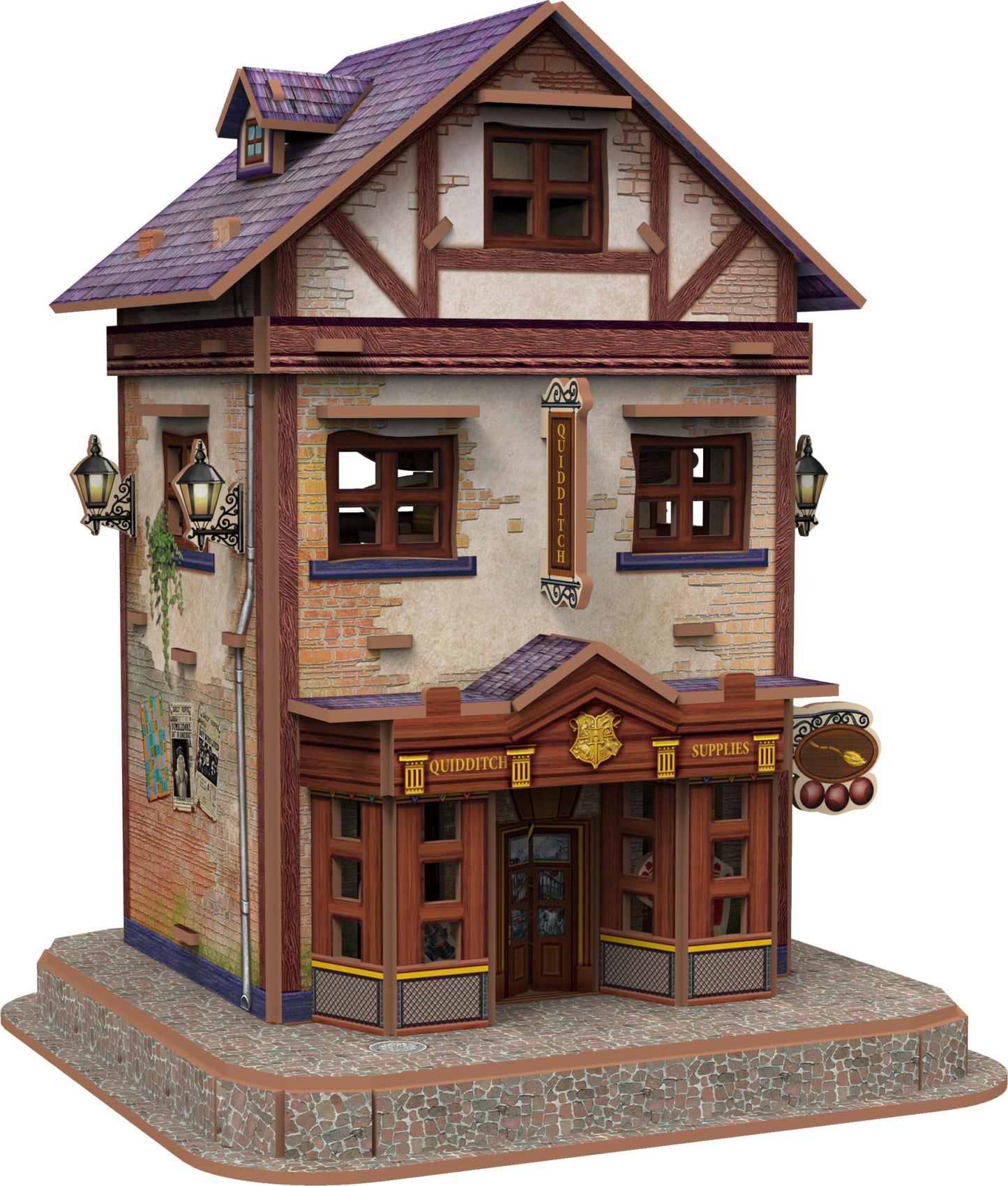 Harry Potter Quality QuidditchSupplies 71pcs 4D Model Kits 51068