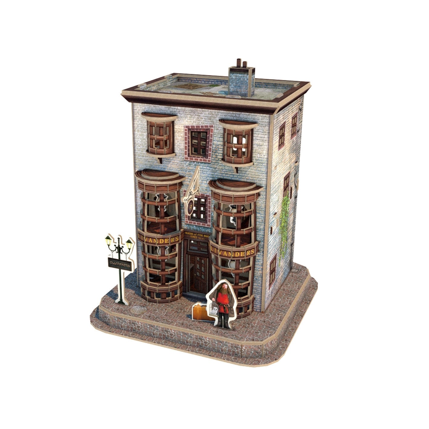 Harry Potter Ollivanders Wand Shop 66pc/18cm 4D Model Kits 51069