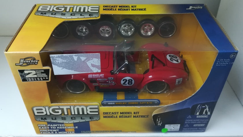 1965 Shelby Cobra 427 S/C 1/24 Scale JADA Toys JAD55004