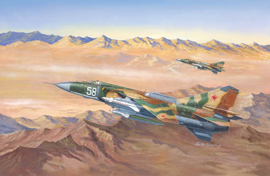 MIG-23MLD Flogger K - 1/48 Scale - Trumpeter - TRU02856