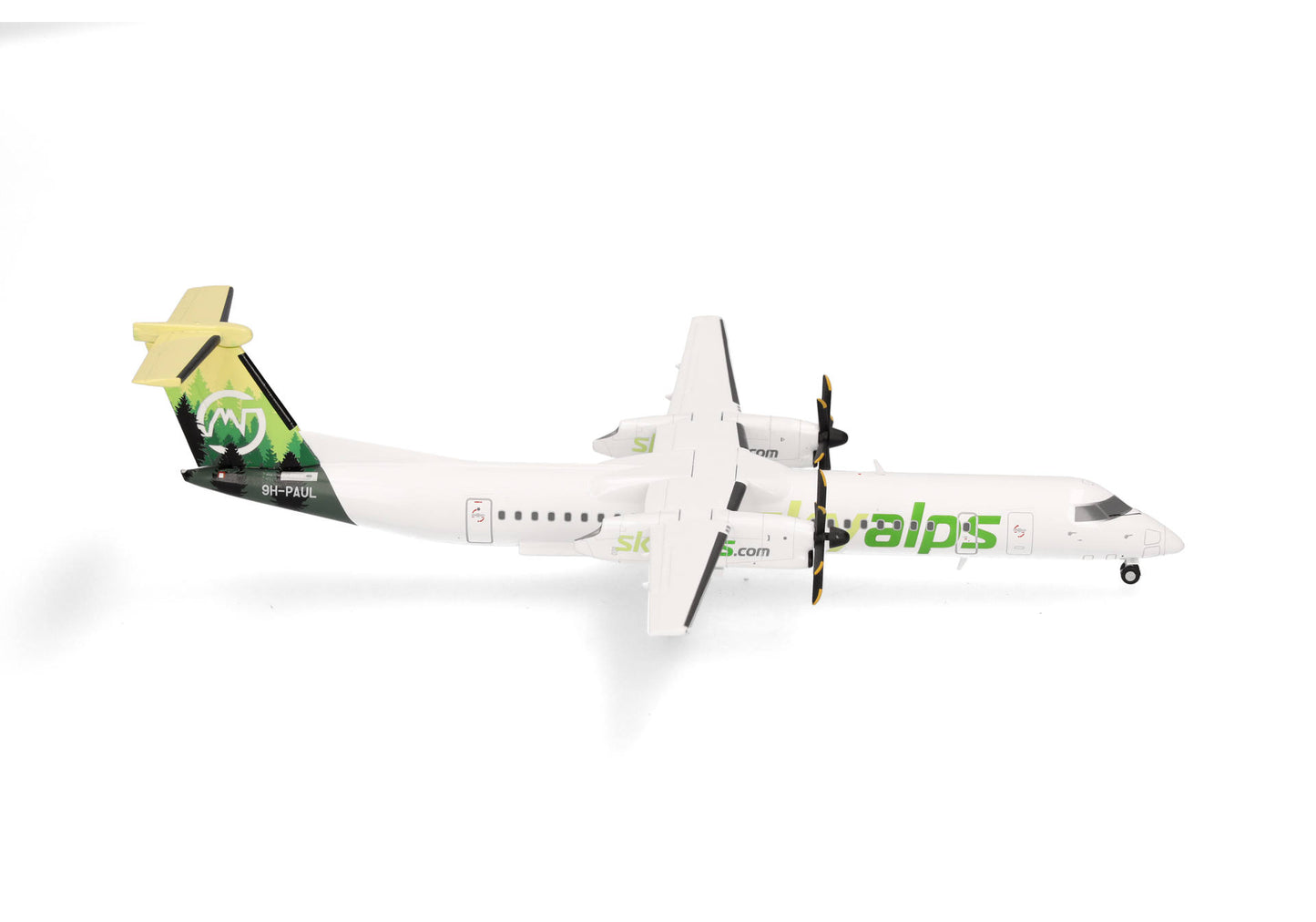 Bombardier Q400 Sky Alps - 1/200 Scale Herpa Wings 573115