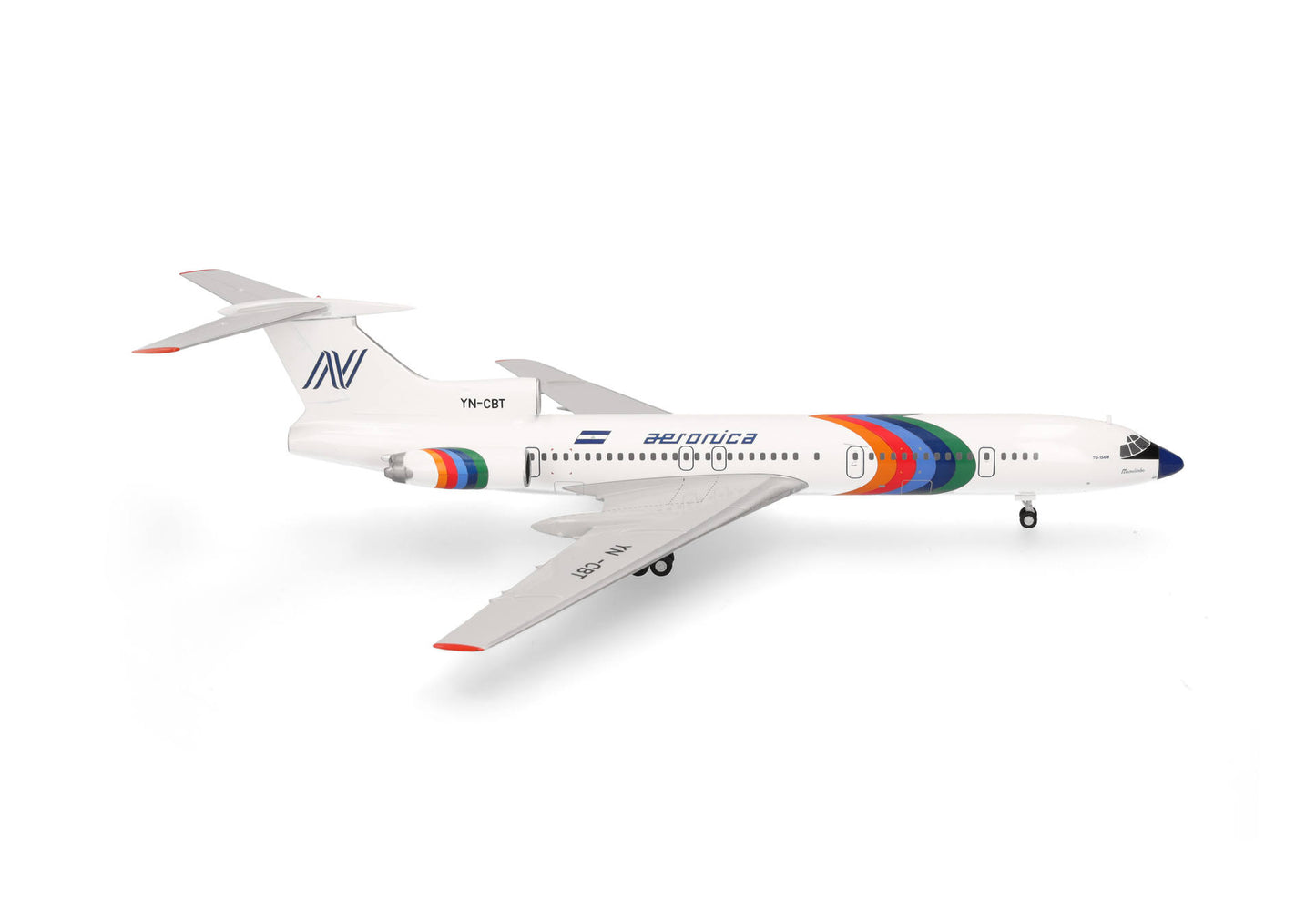Tupolev Tu-154M Aeronica - 1/200 Scale Herpa Wings 573207