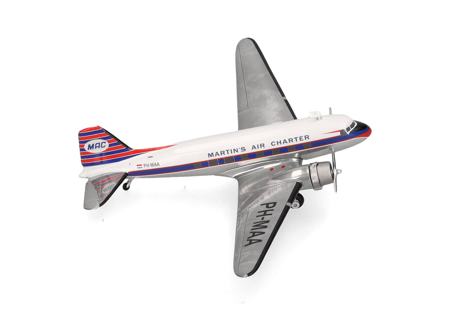 Douglas DC-3 Martin's Air Charter - 1/200 Scale Herpa Wings 573566