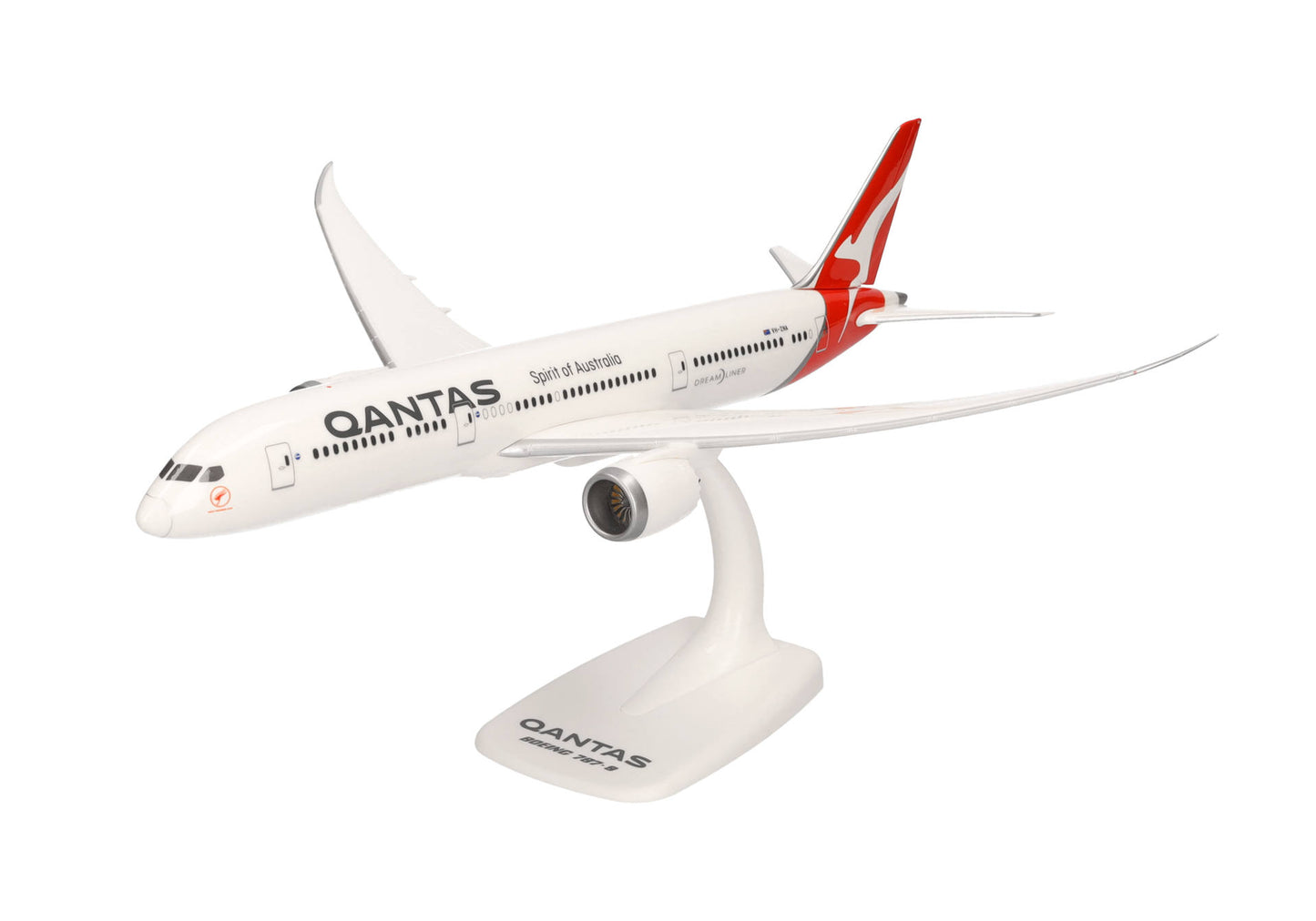 Boeing 787-9 Dreamliner Qantas Desktop Display Model - 1/200 Scale Herpa 611770