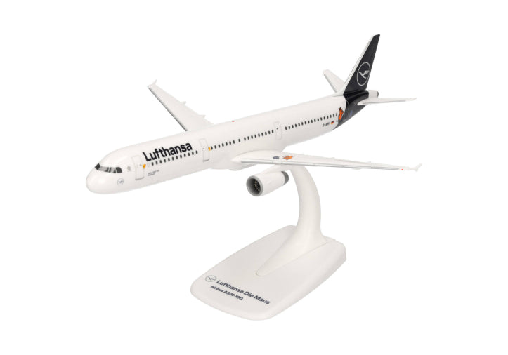 Airbus A321 Lufthansa Desktop Display Model - 1/200 Scale Herpa 612432