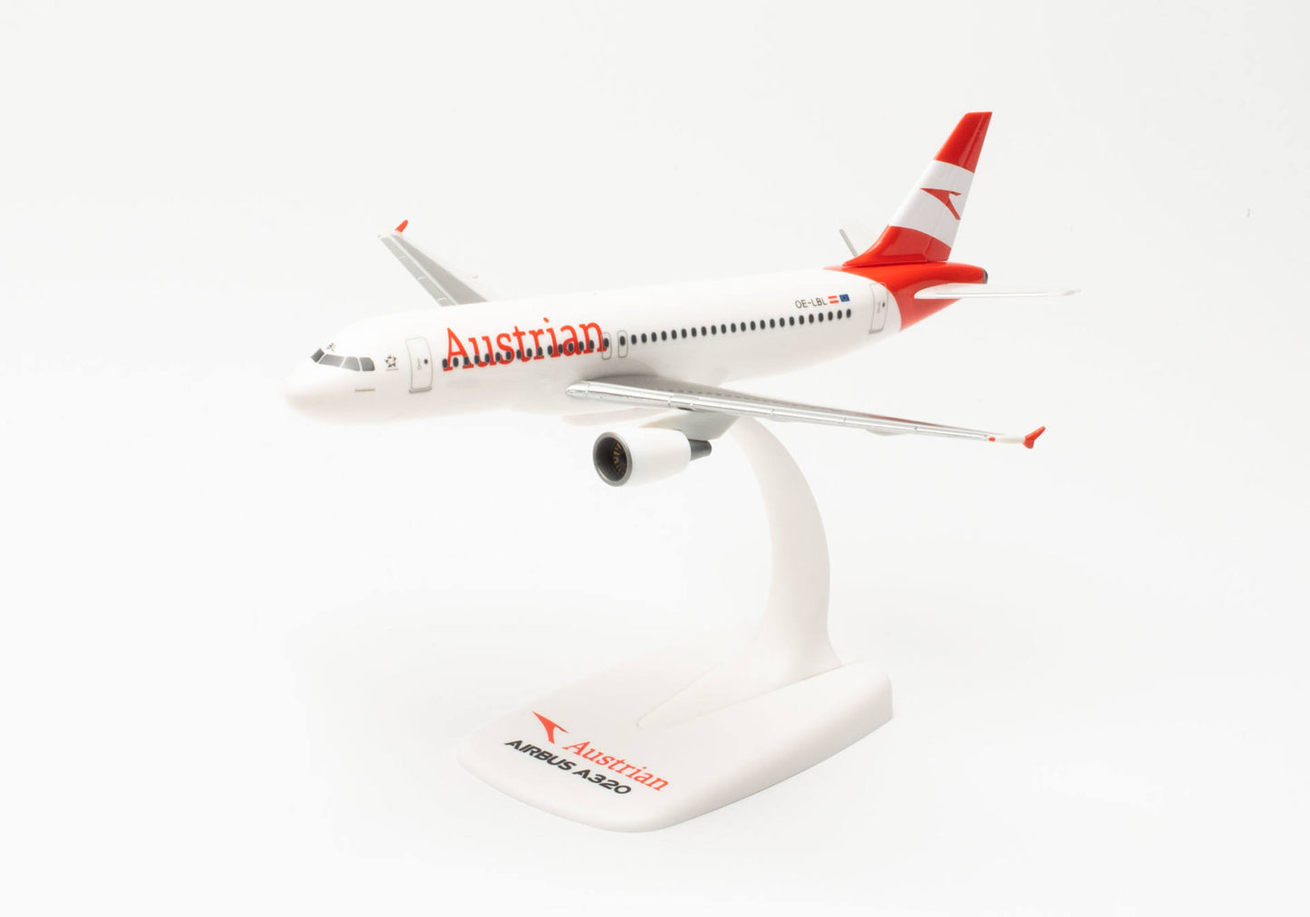 Airbus A320 Austrian Airlines Desktop Display Model - 1/200 Scale Herpa 613620