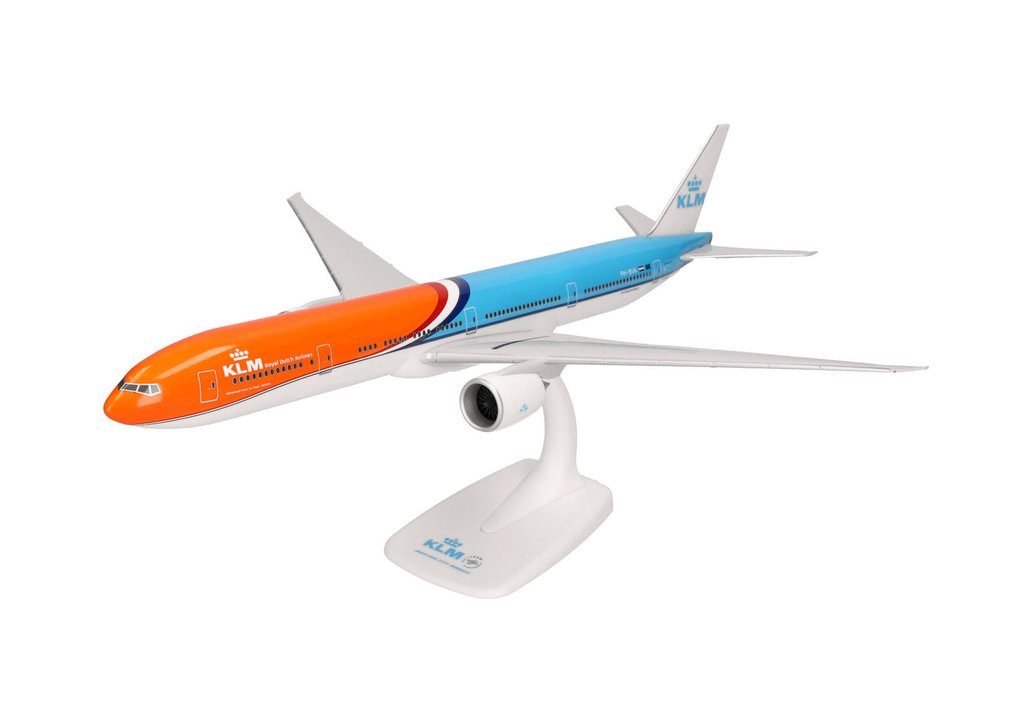 Boeing 777-300ER KLM "Orange Pride" Desktop Display Model - 1/200 Scale Herpa 614511