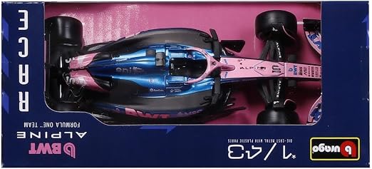 BWT Alpine F1 A525 2025 #10 Gasly - 1/43 Scale - Bburago - BUR18-38257