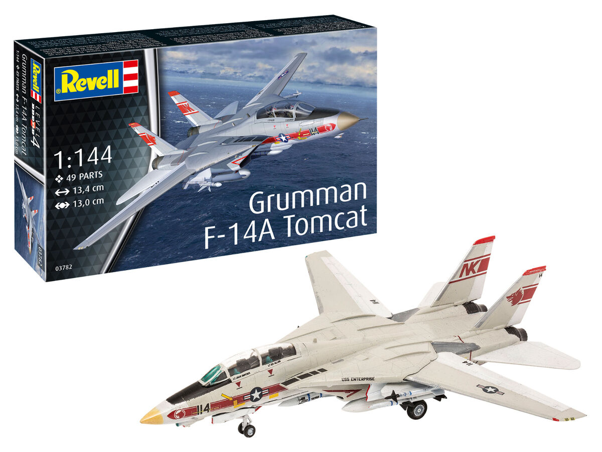 Grumman F-14A Tomcat - 1/144 Scale - Revell - REV03782