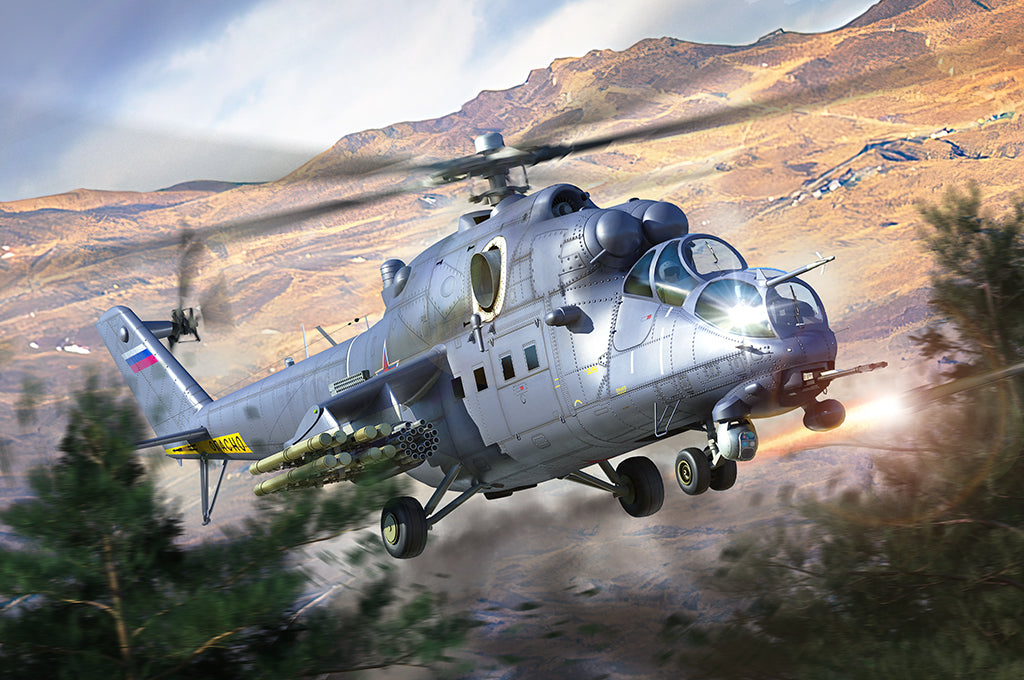 MI-35M Hind-E - 1/48 Scale - Trumpeter - TRU05830