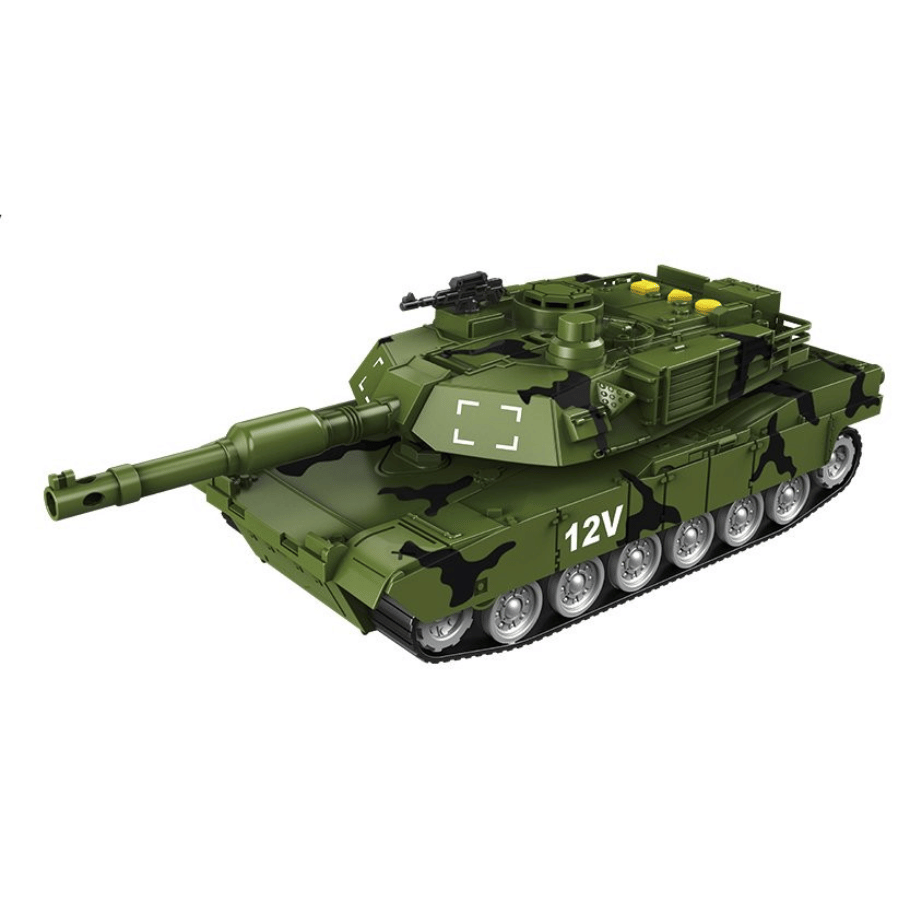 Military Green Large Tank - Maisto - MAI666-12V