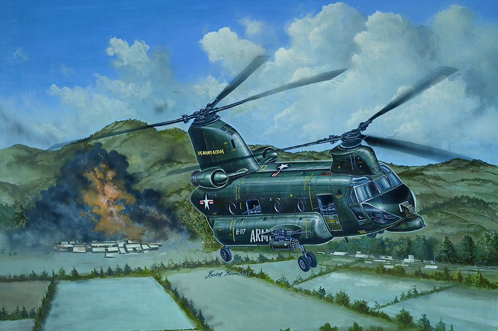 ACH-47A Armored Chinook - 1/35 Scale - Trumpeter - TRU05113