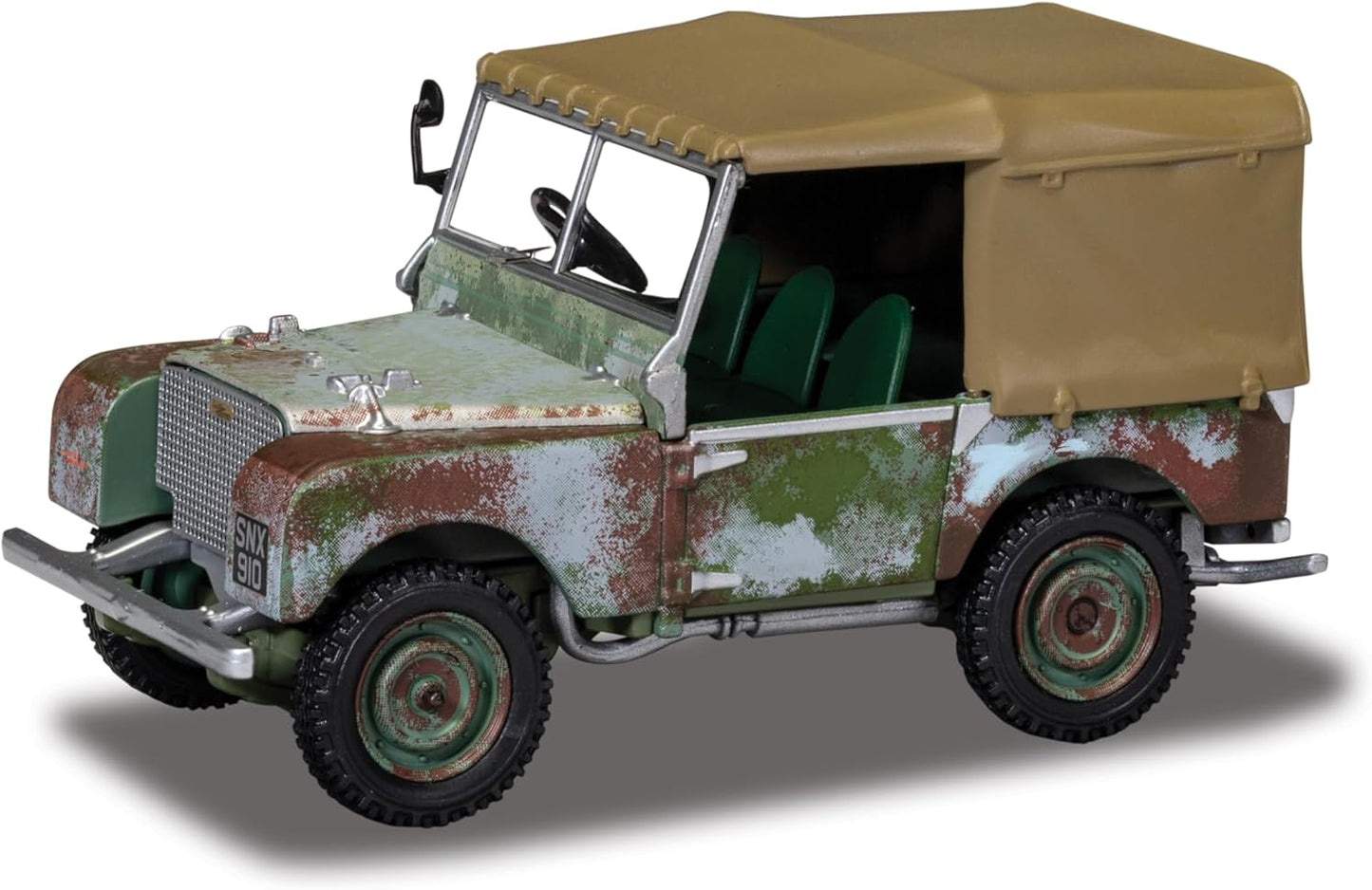 Land Rover Series 1 80" l07 Light Green - 1/43 Scale - Corgi - VA11119
