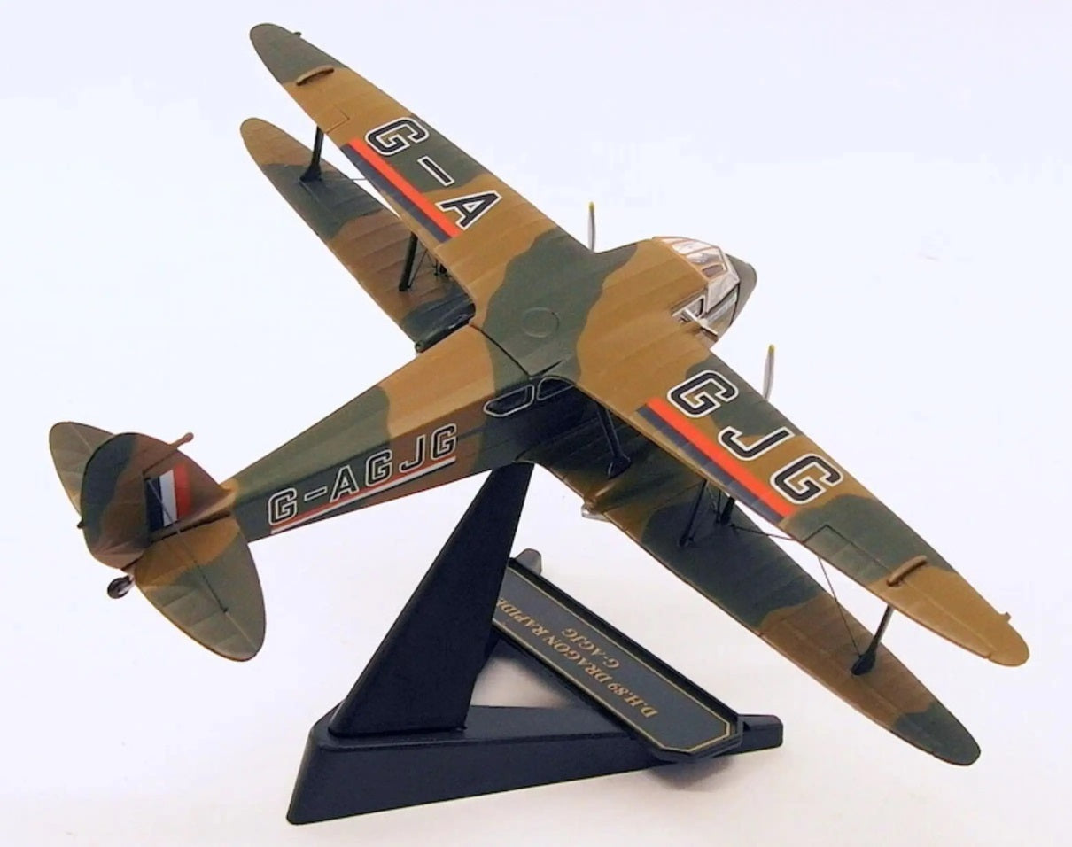 D.H. 89 Dragon Rapide 1/72 Scale Oxford 72DR003