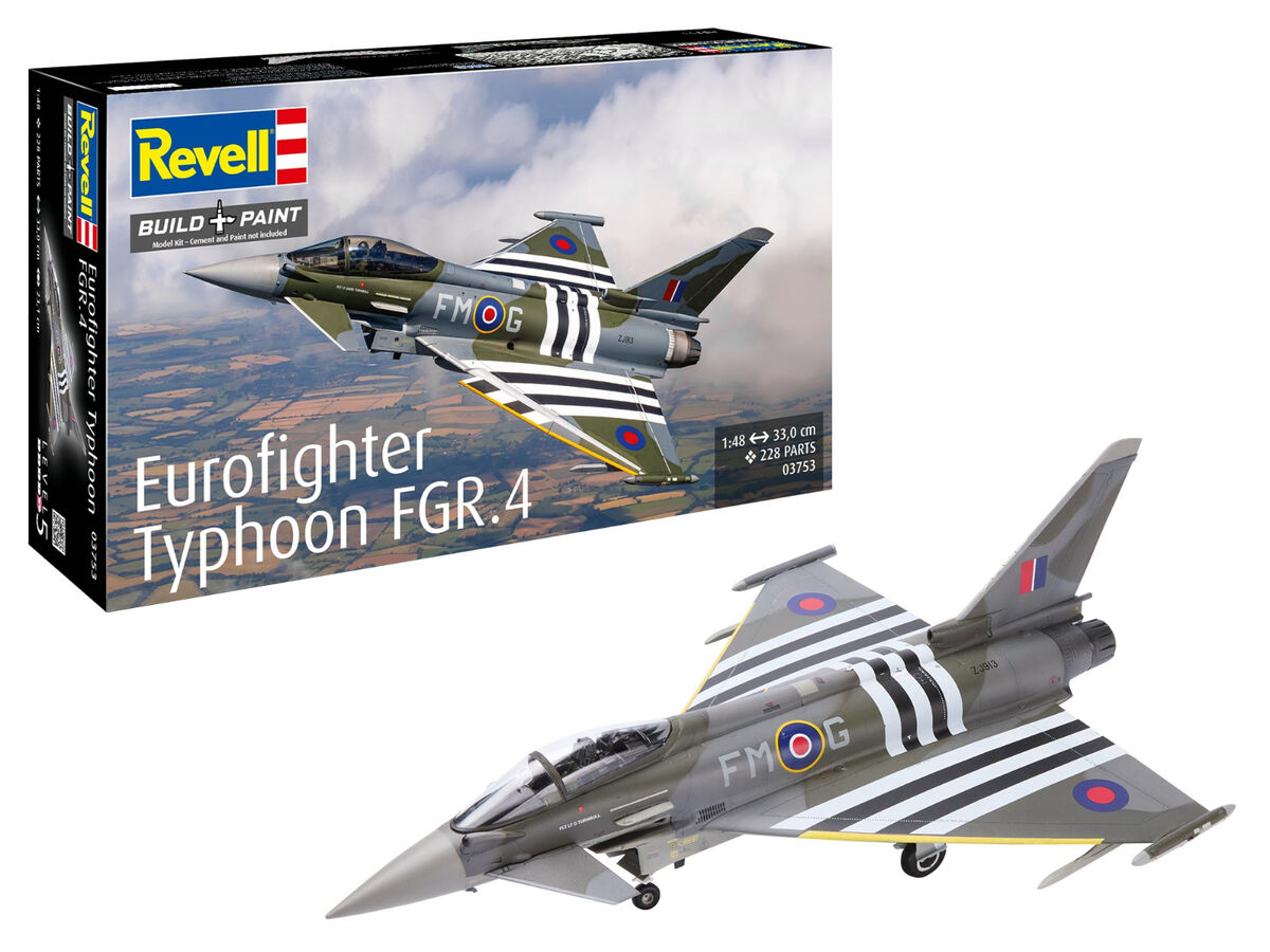 Eurofighter Typhoon FGR.4 - 1/48 Scale - Revell - REV03753