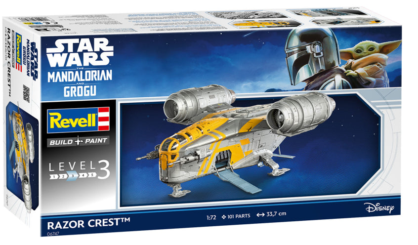 The Mandalorian & Grogu : Razor Crest - 1/72 Scale - Revell - REV06747