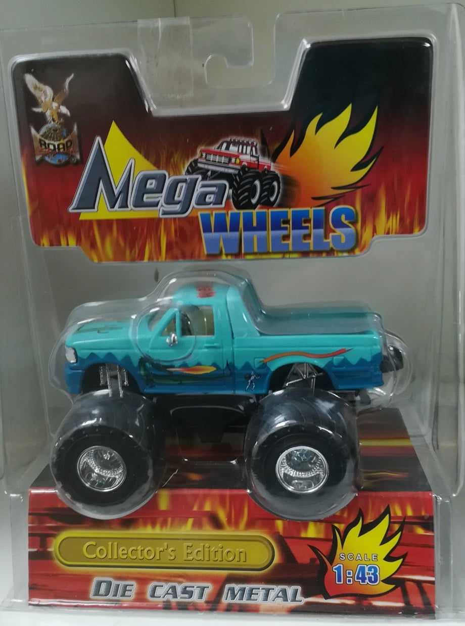 Mega Wheels Monster Trucks 1/43 Scale Yatming 94343