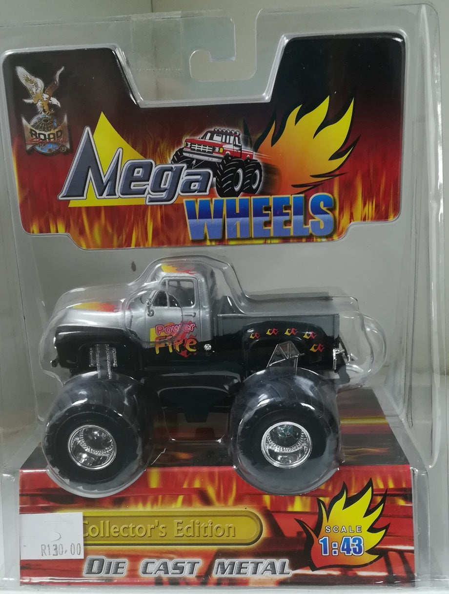 Mega Wheels Monster Trucks 1/43 Scale Yatming 94343
