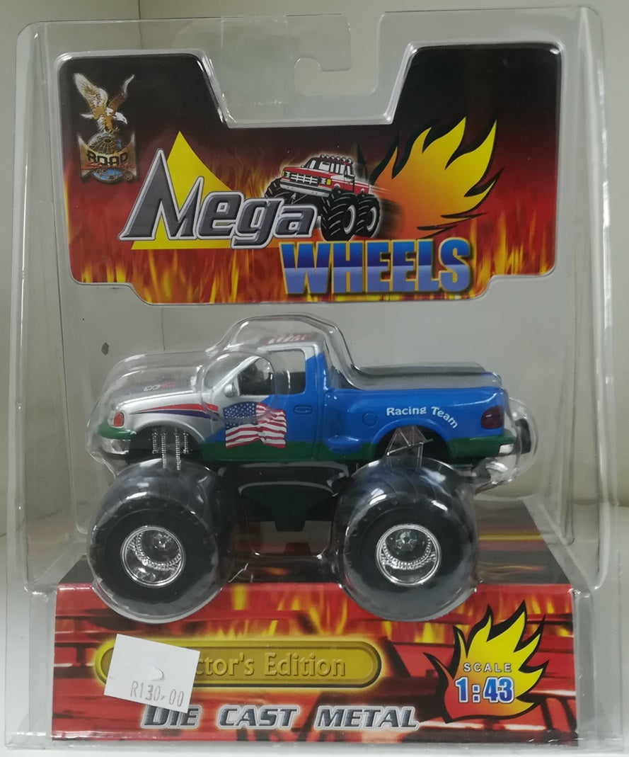 Mega Wheels Monster Trucks 1/43 Scale Yatming 94343