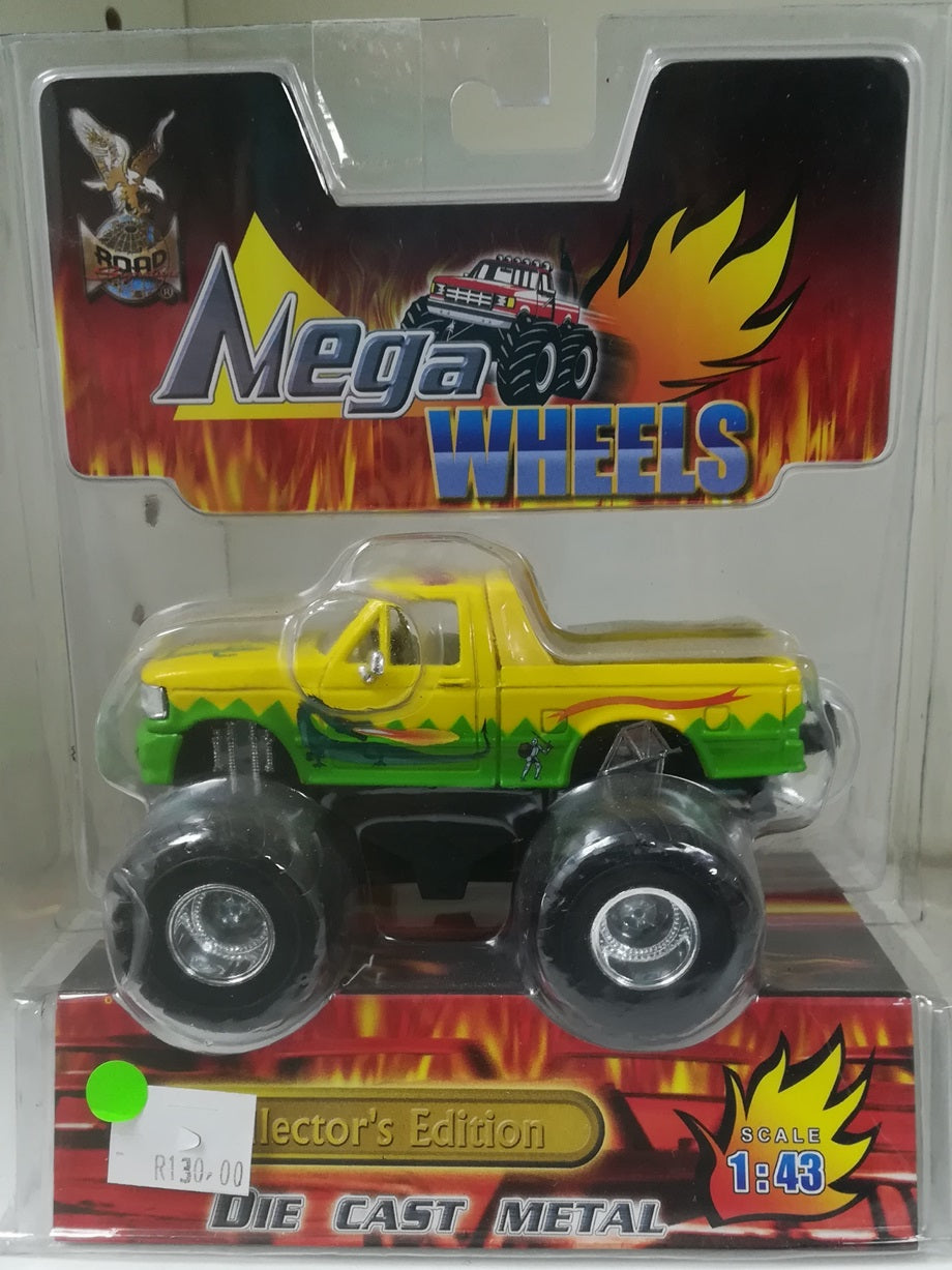 Mega Wheels Monster Trucks 1/43 Scale Yatming 94343