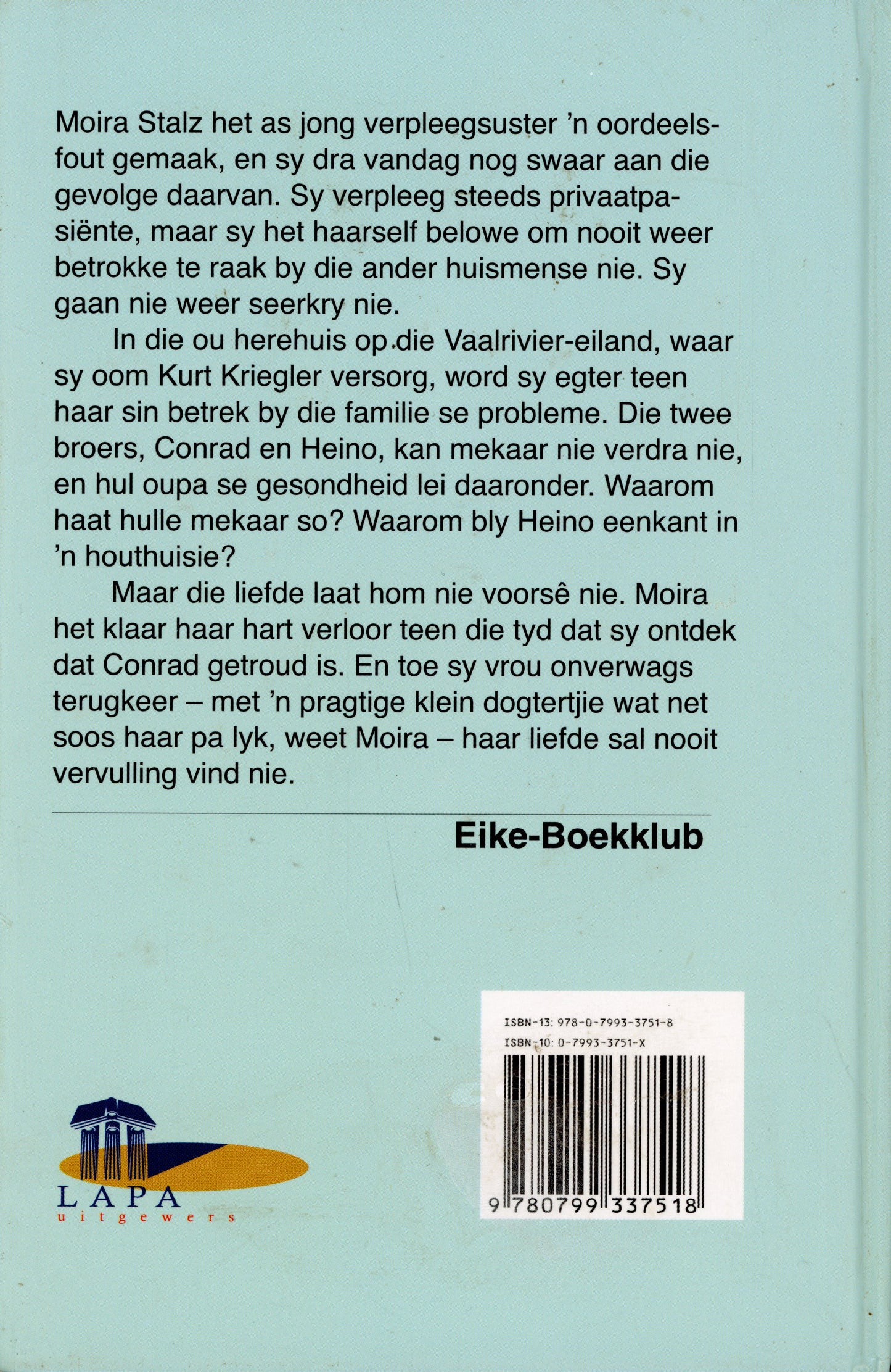 Nuwe Liefde vir Moira - LAPA Uitgewers 9780799337518