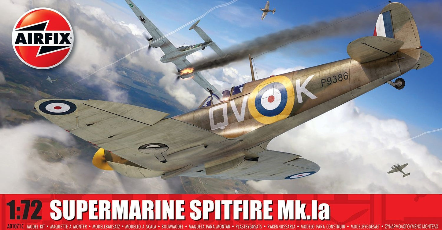 Supermarine Spitfire Mk.1a/c 1/72 Scale Airfix A01071C