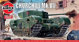 Churchill Mk.VII Tank 1/76 Scake Airfix A01304V