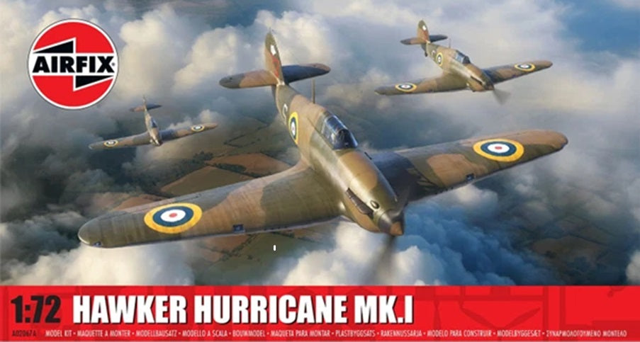Hawker Hurricane Mk1 - 1/72 Scale - Airfix - A02067A
