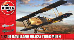 De Havilland DH.82A Tiger Moth 1/72 Scale Airfix A02106