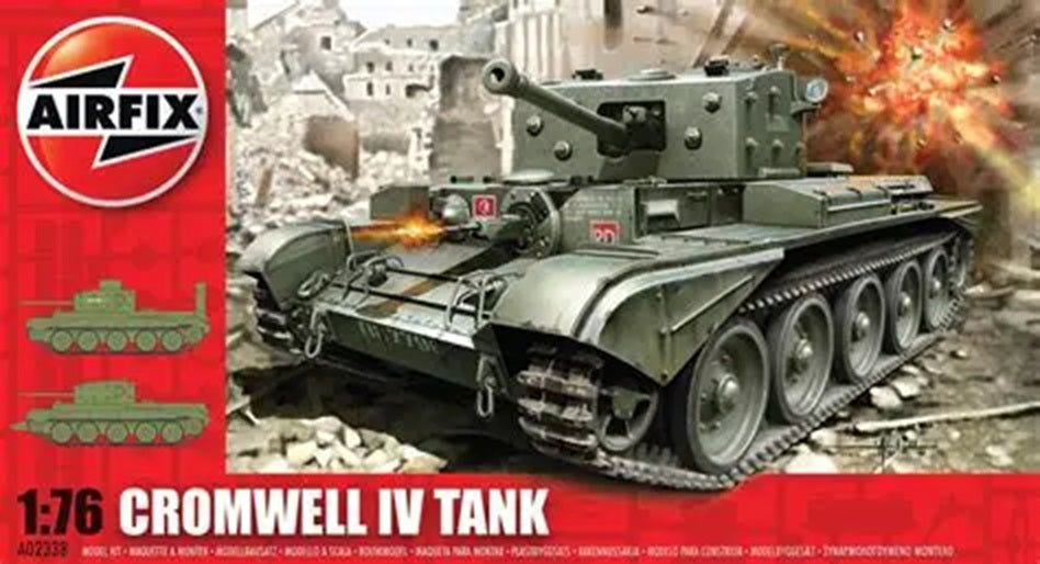 Cromwell Cruiser Tank - 1/76 Scale - Airfix - A02338
