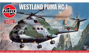 Westland (Aerospagtial) SA330 Puma - 1/72 Scale Airfix 03021V