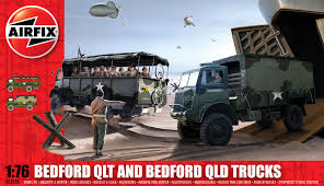 Bedford QLD/QLT Trucks 1/76 Scale Airfix 03306